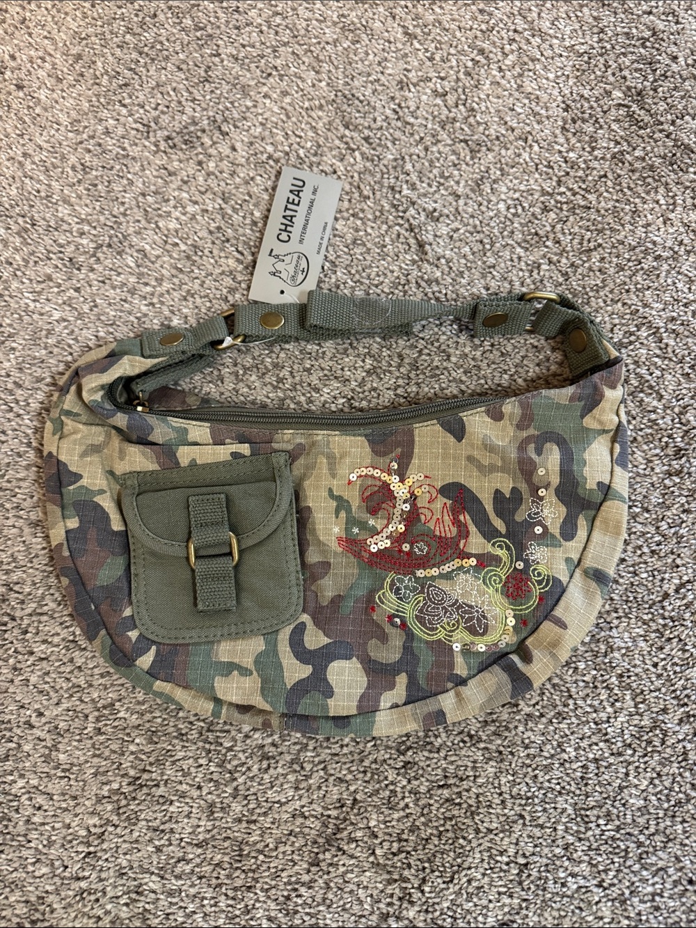 Chateau Camouflage Shoulder Bag